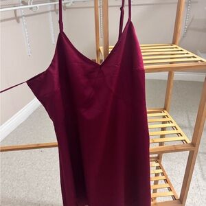 Love, Fire Deep Red Dress